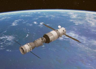 آزمایشگاه فضایی چین در اتمسفر سوخت