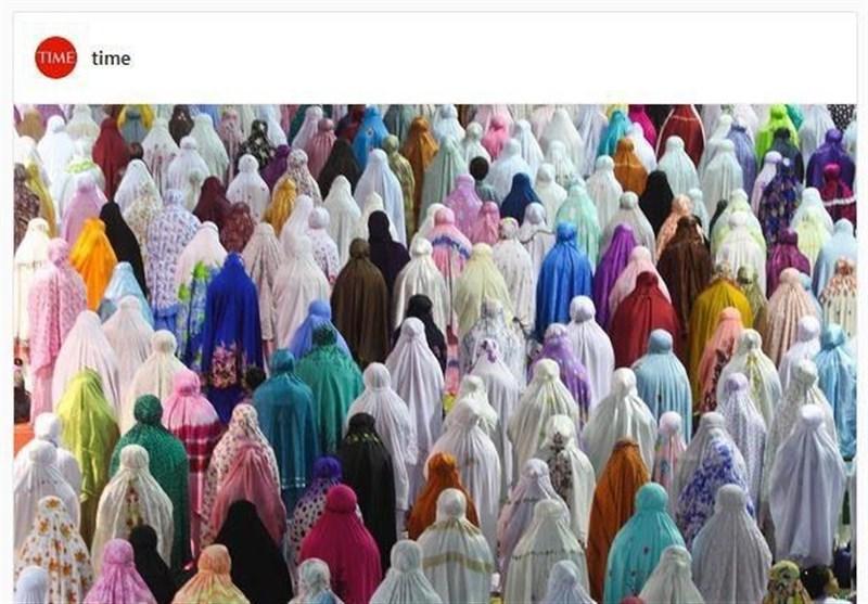 عکس مجله تایم از نماز زنان مسلمان اندونزی عکس مجله تایم از نماز زنان مسلمان اندونزی