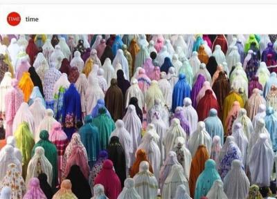 عکس مجله تایم از نماز زنان مسلمان اندونزی