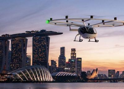 تاکسی هوایی ولوکوپتر تا سال 2023 در آسمان سنگاپور به پرواز درمی&zwnjآید