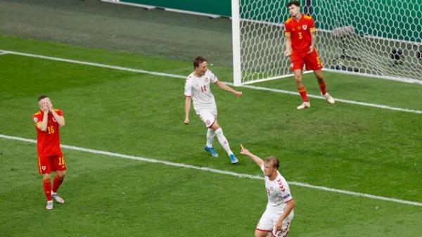 درخشش دانمارکی ها ادامه دارد، صعود به یک چهارم نهایی یورو با دبل دولبرگ