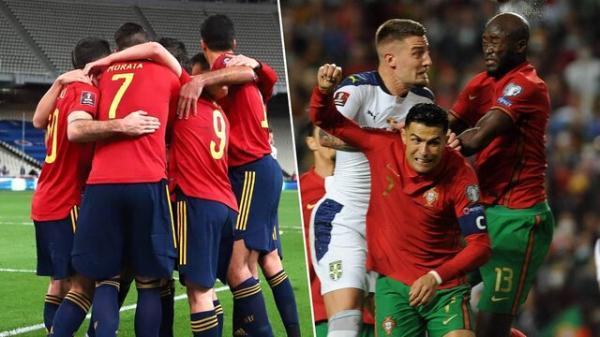 صعود صربستان و اسپانیا به جام جهانی در شب ناکامی رونالدو و پرتغال
