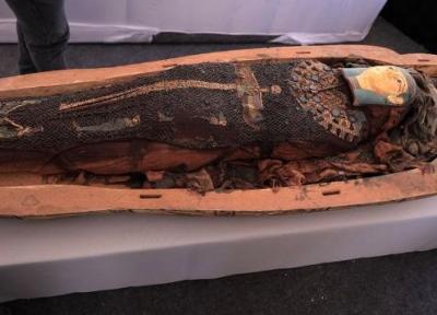 ردپای سیمپسون ها بر روی تابوت 3هزار ساله مصری!، عکس