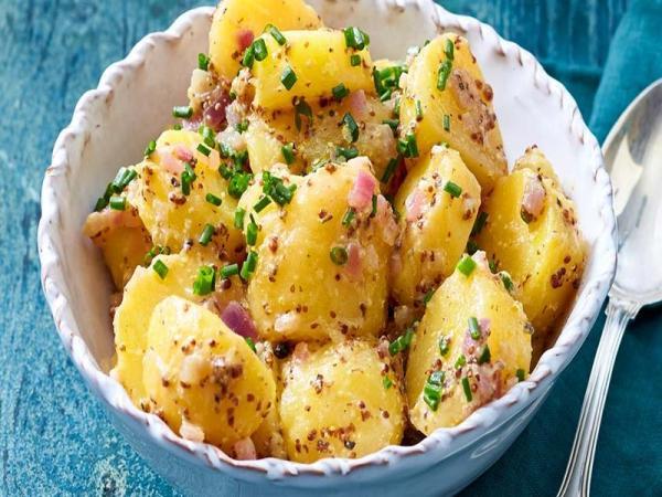 طرز تهیه سالاد کارتوفل طرز تهیه سالاد کارتوفل