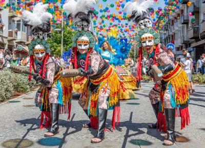 فستیوال Agit&Aacute;gueda: سمفونی رنگ، هنر و پایداری در قلب پرتغال